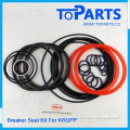 KRUPP HM560 HM580 Hydraulic Breaker Seal kit For KRUPP HM560 HM580 Hydraulic Hammer Seal Kit HM560 HM580 repair kit